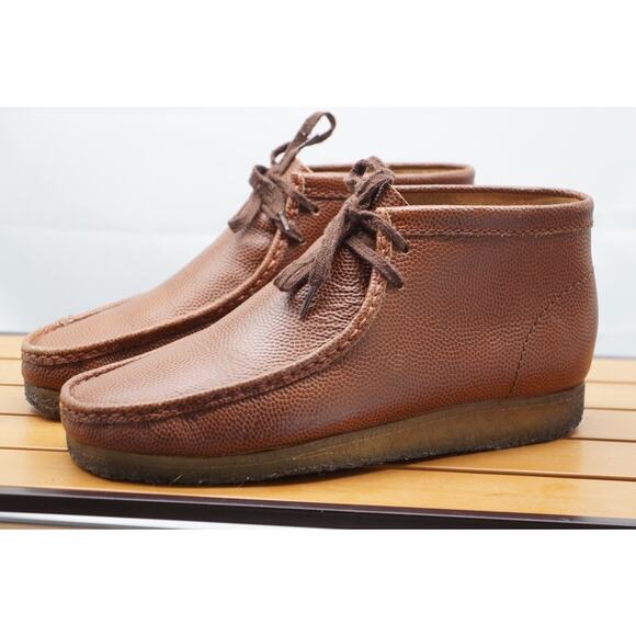 Clarks Wallabees Horween Cola Leather Concepts Supreme Staple Size 10 - Picture 1 of 13